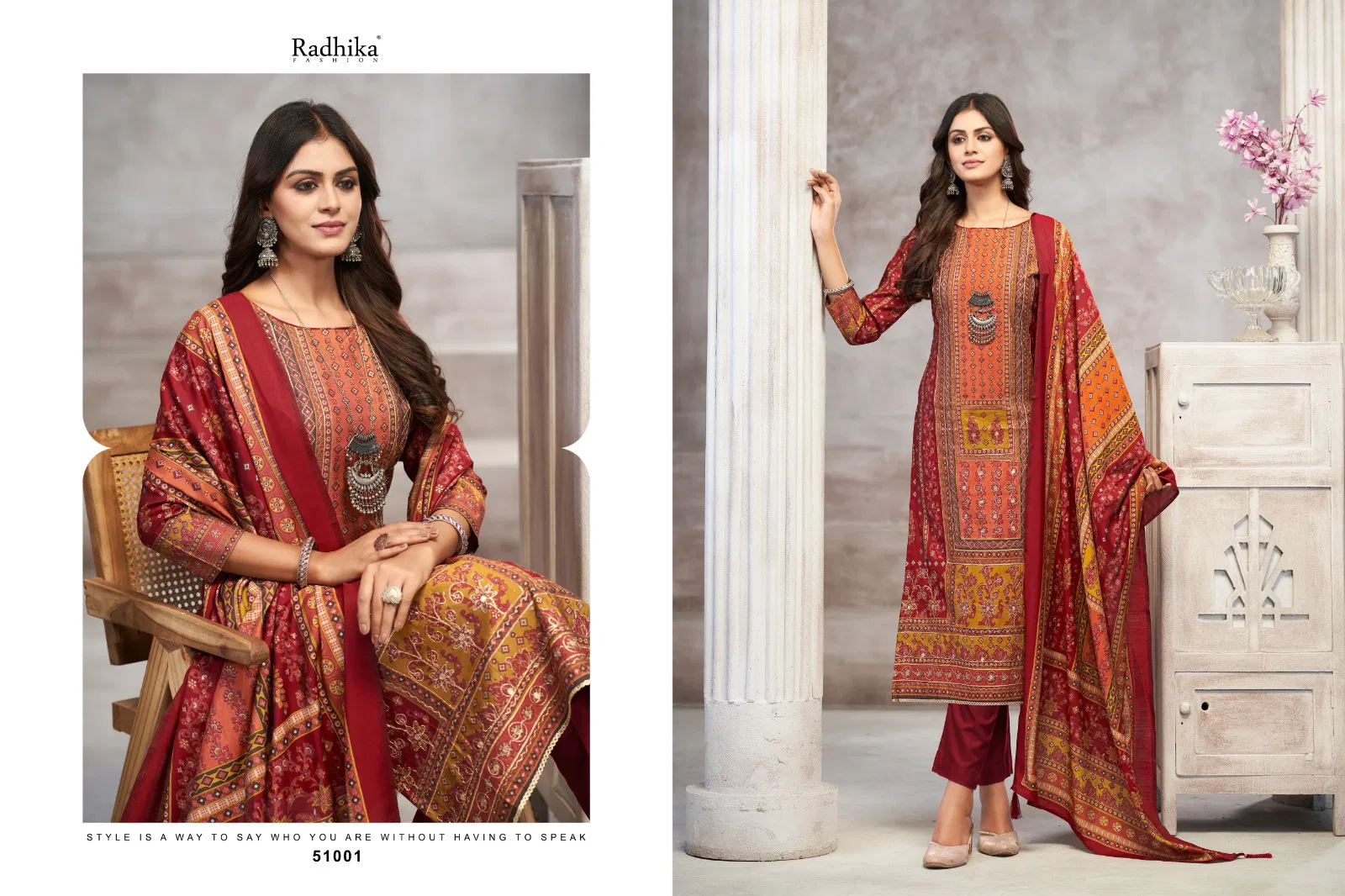 Beauty Silk By Radhika Azara Modal Dress Material Wholesalers In Delhi